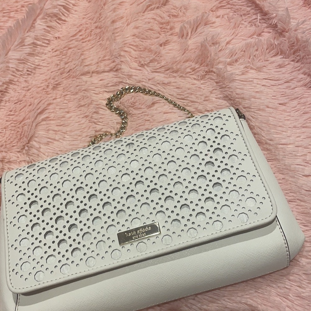 Kate spade cream white shoulder bag